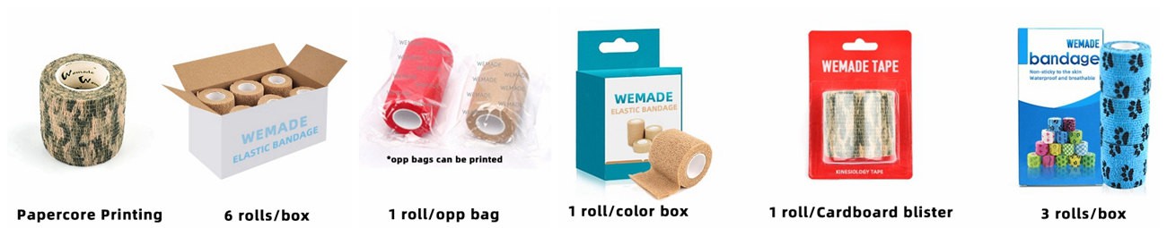 6-cohesive bandages packing 6-cohesive bandages packing