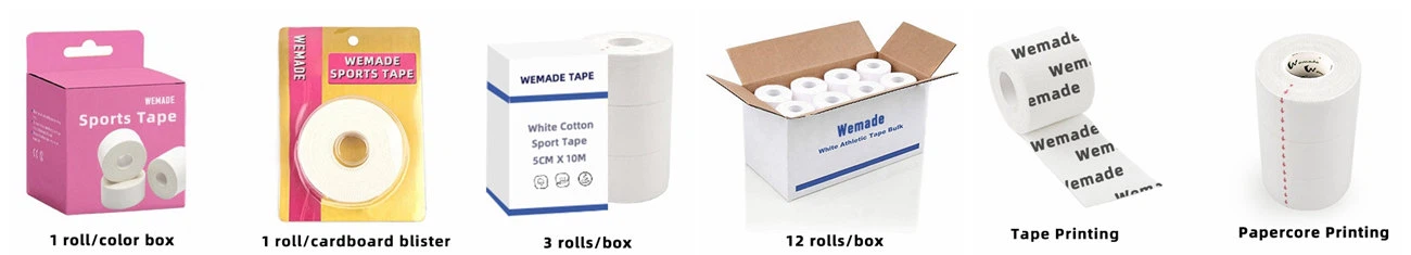 Package Of Zinc oxide strapping tape Package Of Zinc oxide strapping tape